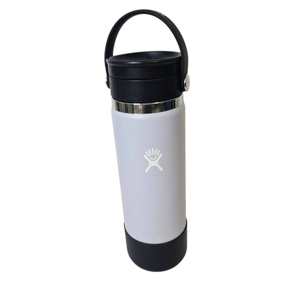 Hydro Flask light gray water bottle. 16oz.